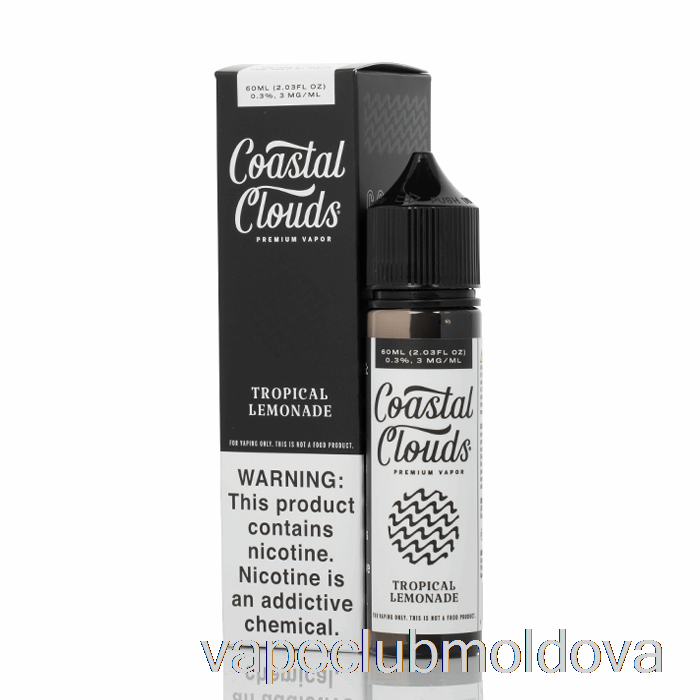 Vape Pod Kit Tropical Limonade - Coastal Clouds Co. - 60 Ml 3 Mg